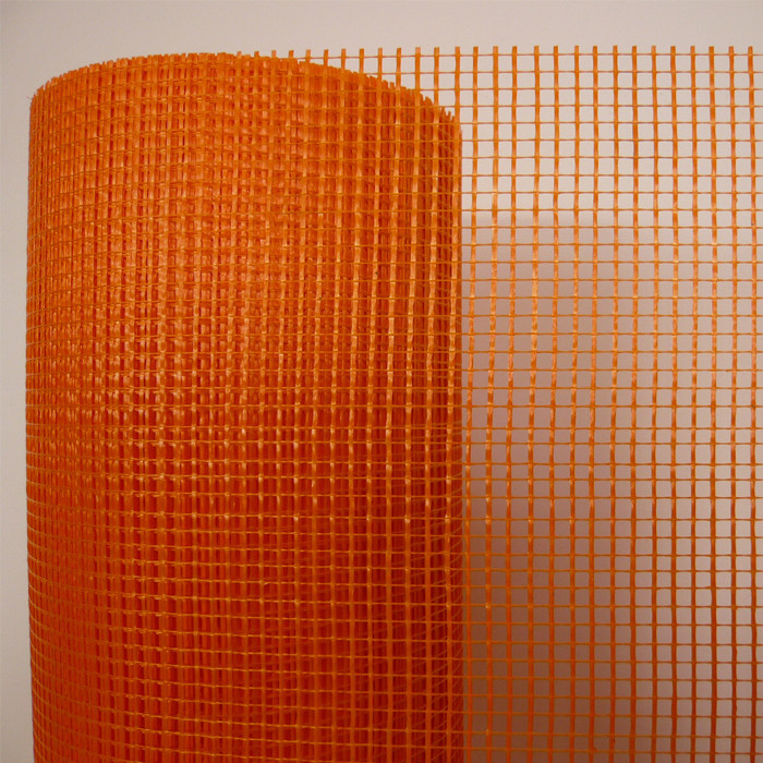 สี่เหลี่ยม 4 * 4 มิลลิเมตร สีขาว ใยแก้ว Netting ใยแก้ว Plaster Mesh Roll สําหรับการกันและซ่อมผนัง