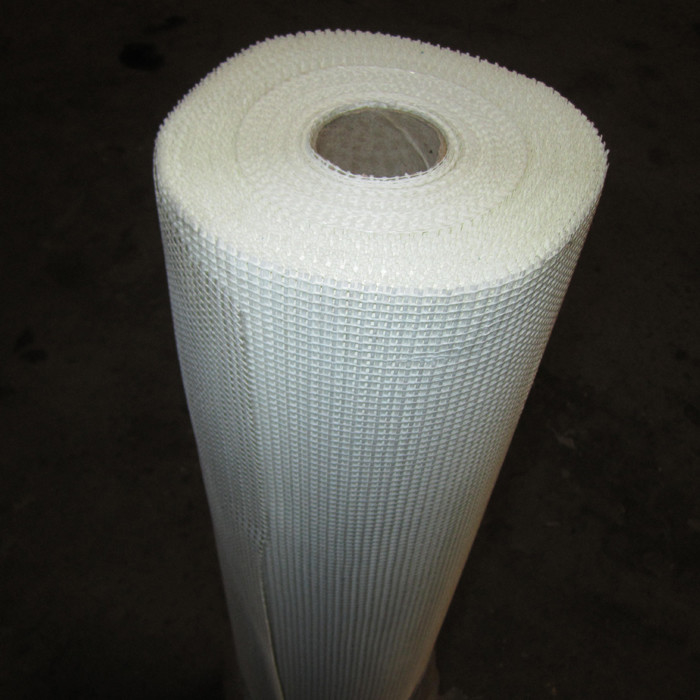สีขาว C Glass Fiberglass Mesh / สายใยแก้วผ้าสําหรับผนัง 50m-200m ความยาว กันน้ํา