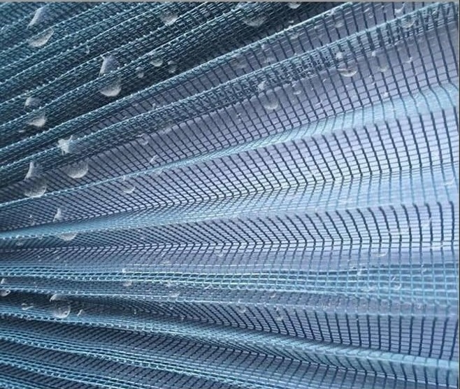 สกรีน Mesh Pleated ที่ติดตั้งง่าย สําหรับหน้าต่างบ้าน ความกว้าง 0.5 - 3.5m