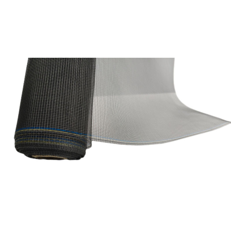 เครือข่ายป้องกันหน้าต่างที่เคลือบด้วยใยแก้ว PVC 18 * 16 mesh ในแบบผ้าเรียบเพื่อความทนทานนาน
