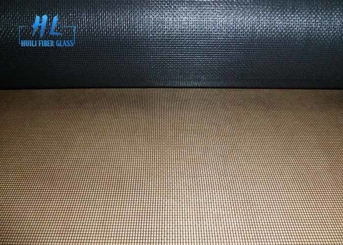 มุ้งกันยุงเคลือบไฟเบอร์กลาสเคลือบ PVC ใช้สำหรับหน้าต่างและประตู