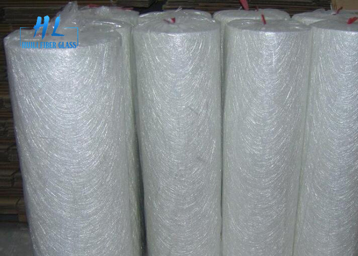 300-900 กรัม/เมตร2 สายใยแก้วชิ้นกระดาษ Mat สําหรับการพิมพ์การสับสนในผ้าเรียบ