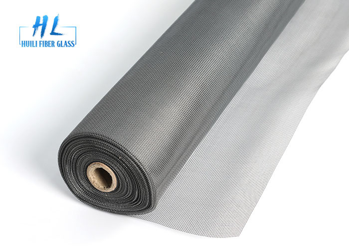 หน้าจอหน้าต่างกันยุงไฟเบอร์กลาสสีตาข่ายกันแมลงด้วย PVC