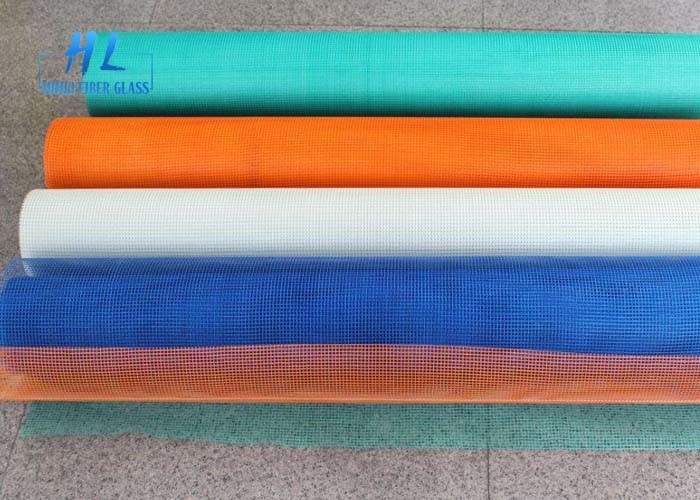 กันซึมเทปตาข่ายไฟเบอร์กลาส C - เส้นด้ายใยแก้วชนิดสีต่าง ๆ เสริม