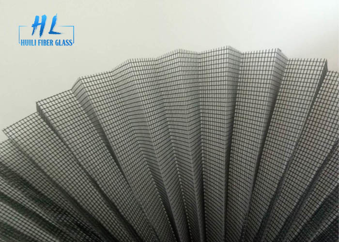 DIY กันน้ํา Plisse แปลงจอ Mesh 16x16 / 20x20 ความยาวที่สามารถปรับปรุงได้สําหรับหน้าต่าง / ประตู