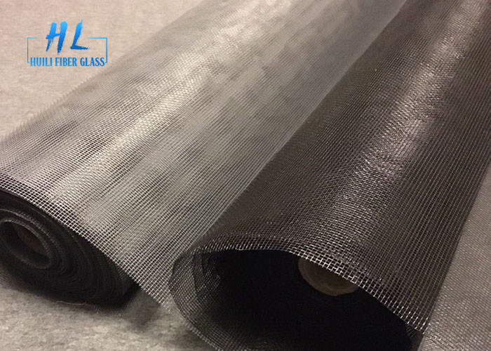 หน้าจอแมลงยุงไฟเบอร์กลาสเคลือบ PVC ใช้สำหรับป้องกันฝุ่นของหน้าต่างและประตู