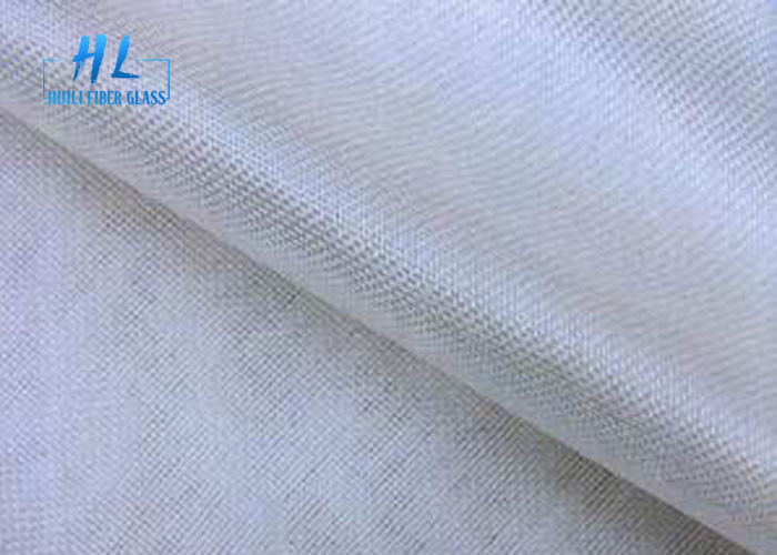 ผ้าผ้าใยแก้วสีขาว E ที่ได้รับการรับรอง UL94-V0 ที่มีความทนต่ออุณหภูมิ 550.