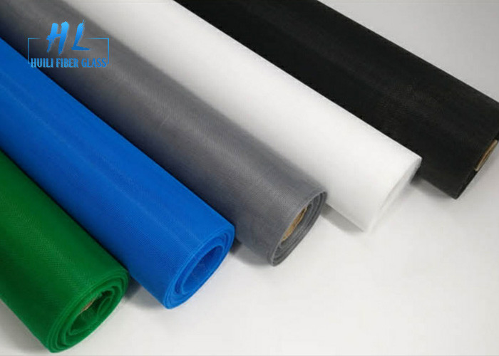 สีดําแมลง Screen Mesh Roll กัน UV 20-300m ความยาว 0.8-2.5m