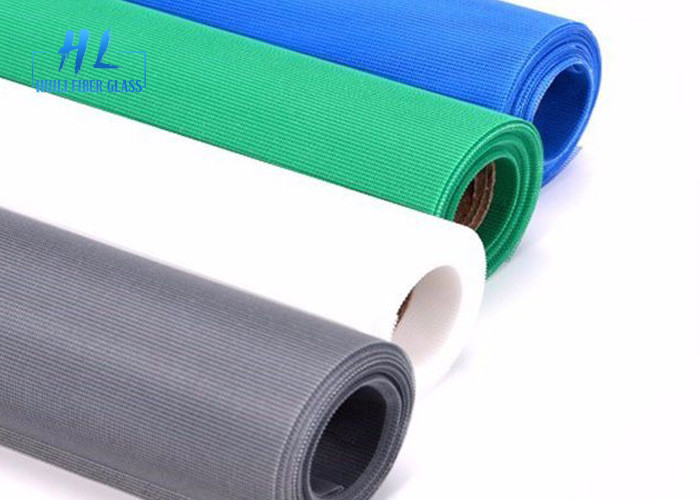 สกรีนแมลงผสมเรียบ 1m หน้ากว้าง สีดํา พอลิเอสเตอร์ Mesh สําหรับประตูระเบียง