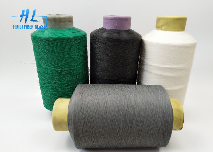 ความทนทานน้ําที่ดี 34tex 1/0 PVC สายใยแก้วสําหรับสเปรย์อัพ Roving