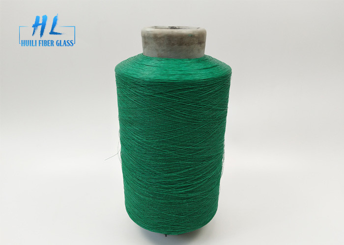 เส้นด้ายใยแก้วเคลือบ PVC สีแดงทนความร้อนได้ดี
