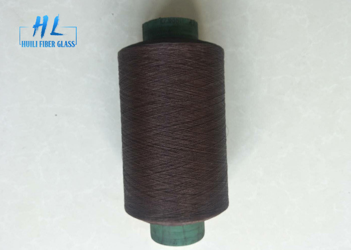 34 Tex 1/0 สายใยแก้วเคลือบ PVC ที่ทนน้ําได้ดีเยี่ยม สําหรับบรรจุกล่อง