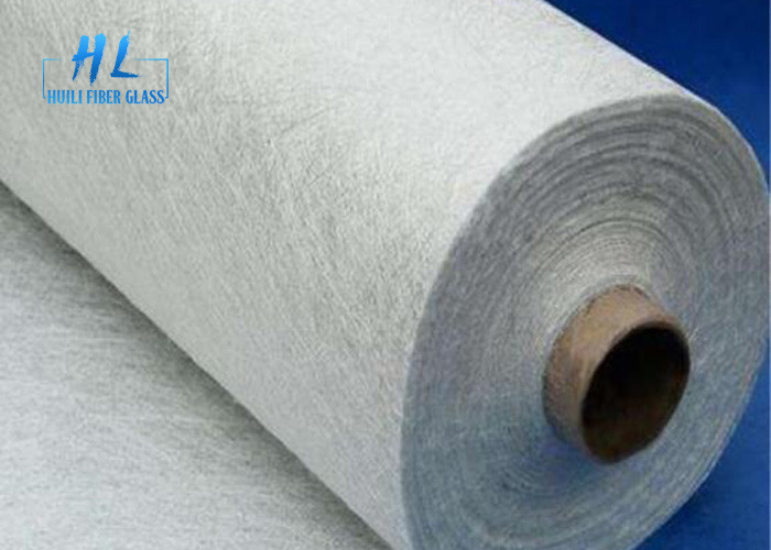 กว้าง 76 มิลลิเมตรของแกน Fiberglass Mat Roll สําหรับกระบวนการผลิตพอลิเอสเตอร์เรซิน