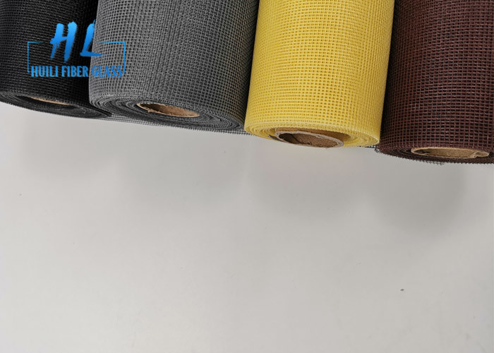 ทนไฟสีดำ 18 * 16 ไฟเบอร์กลาสกันยุงตลาดอิตาลี