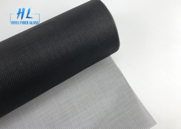 17 * 15 Mesh 110G สีดำหน้าจอหน้าต่างไฟเบอร์กลาสมุ้งกันยุง