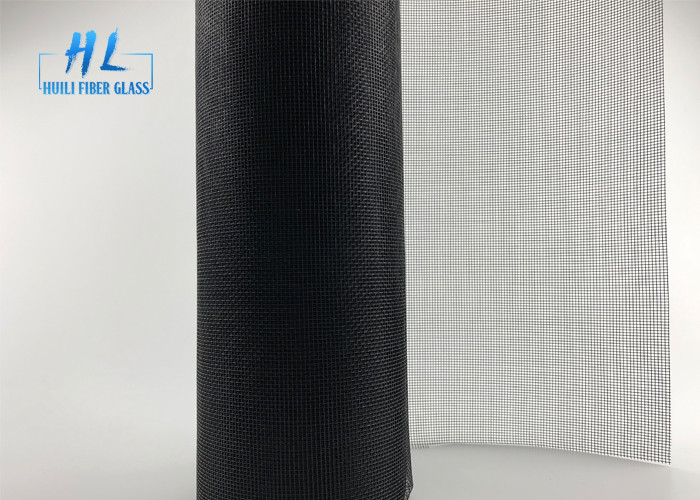 17 * 15 Mesh 110G สีดำหน้าจอหน้าต่างไฟเบอร์กลาสมุ้งกันยุง
