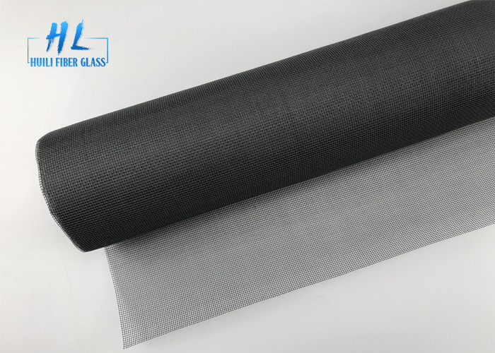 17 * 15 Mesh 110G สีดำหน้าจอหน้าต่างไฟเบอร์กลาสมุ้งกันยุง