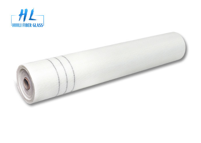 145g 160g 4 * 4 ตาข่ายไฟเบอร์กลาสสีส้มสำหรับวัสดุก่อสร้าง