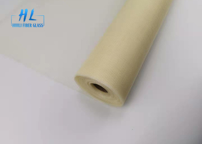 4ft * 100ft สีน้ำตาลสีไฟเบอร์กลาสหน้าจอหน้าต่างธรรมดาสานกันฝุ่น