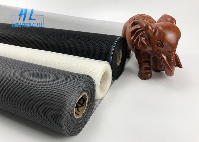 3ft*100ft Roll 115g สีดํา สีไฟเบอร์กลาส Fly Screen สําหรับหน้าต่าง