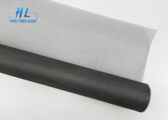 หน้าจอหน้าต่างป้องกันยุง Ultraviolet Anti 20 * 20 Mesh ขนาดสีเทา