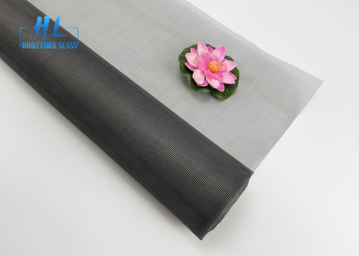 หน้าจอหน้าต่างป้องกันยุง Ultraviolet Anti 20 * 20 Mesh ขนาดสีเทา