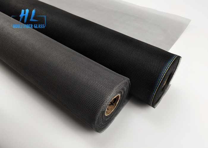 กันน้ํา 30m ไฟเบอร์กลาส Fly Screen Plain Weave Mesh สําหรับสภาพแวดล้อมที่สะอาดและปลอดภัยจากไฟ