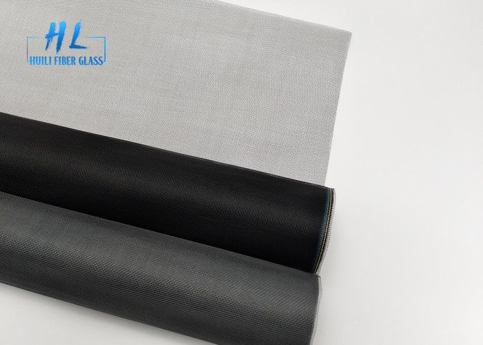 สีมาตรฐาน ไฟเบอร์กลาส Fly Screen ไฟเบอร์กลาส Mosquito Mesh ด้วย 0.011 นิ้ว 18 * 16 Mesh