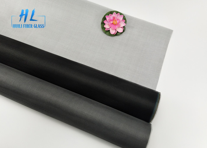 สายกันอากาศจากไฟเบอร์กลาส พร้อมตะขอปิดทาง 18*16 Mesh สีดํา/เทา
