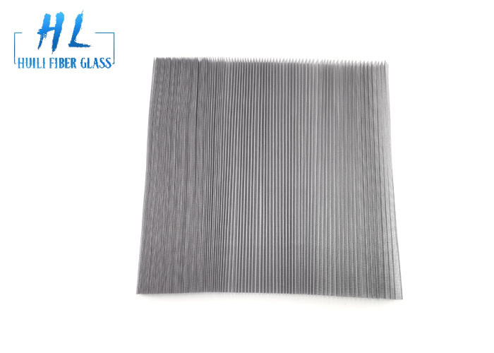 20x20 Mesh Plisse Insect Screen สําหรับหน้าต่างกว้าง 1.4m-3.0m ความกว้าง