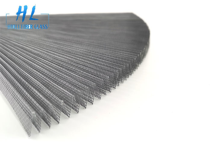 20x20 Mesh Plisse Insect Screen สําหรับหน้าต่างกว้าง 1.4m-3.0m ความกว้าง