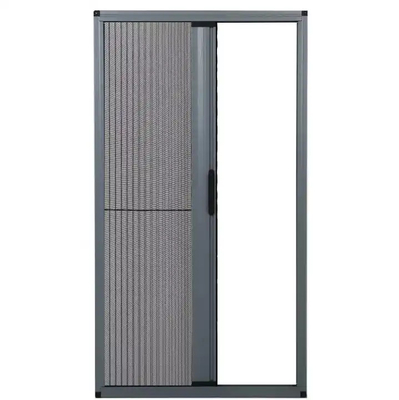 สกรีนแมลง pleated โพลีเอสเตอร์ DIY Plisse Mesh Screen สําหรับประตูหน้าต่าง