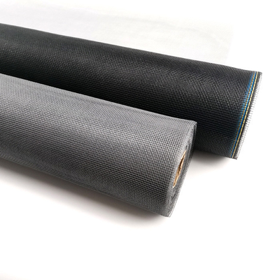 E Glass Fiberglass Window Screen with PVC 0.28mm Wire Dia สําหรับการป้องกันบ้าน