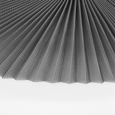 สามารถปรับปรุง Cuttable โพลีเอสเตอร์ pleated หนอนแมลง Screen สําหรับประตูหน้าต่าง