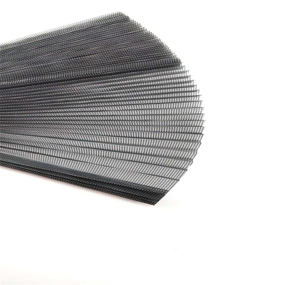 ความสูง 14 มิลลิเมตร Plissue Insect Screen ประหยัดพื้นที่รักษาความปลอดภัยน้อย