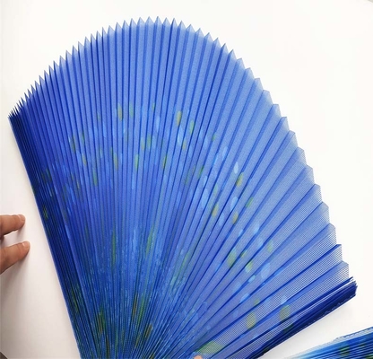 16 20 Mesh Fiberglass Plisse Insect Screen Fold 14-20 มม สําหรับหน้าต่าง / ประตู
