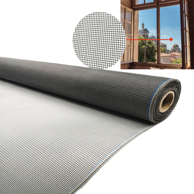 ปรับปรุง PVC ผิวเคลือบกันหนอนหน้าต่าง Screen สําหรับประตูห้องนอน