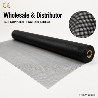 Free Samples 16x11 Mesh 78g White Long-Lasting Performance Window Mesh for Ventilation Fly Screen Kitchen Insect Mesh