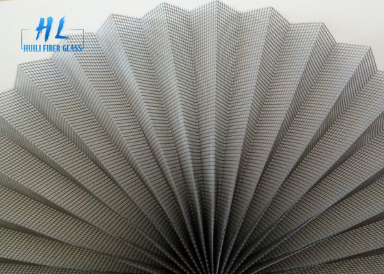 OEM Plisse Insect Screen ขนาดความหนา 0.35 มิลลิเมตร และความยาว 21 เมตร