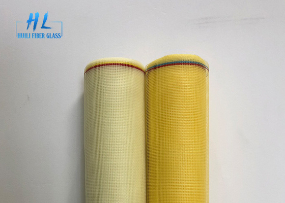 ที่กำหนดเอง 17 * 14 ไอวอรี่สีไฟเบอร์กลาสกันยุงที่มีขอบสี