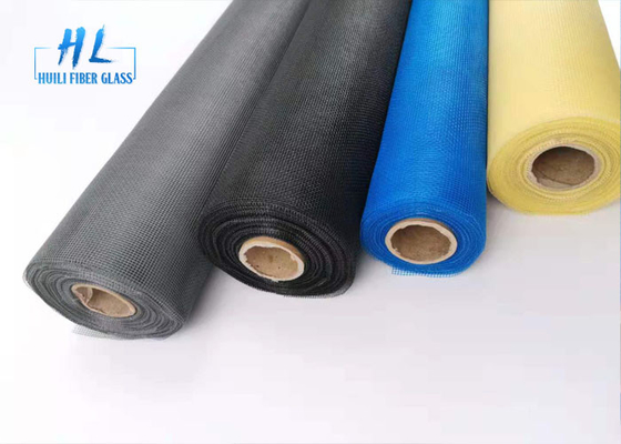 หน้าจอพับเก็บได้แมลงวันไฟเบอร์กลาสแมลงหน้าจอลูกกลิ้งสำหรับหน้าต่างและประตู