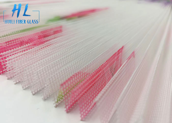พิมพ์ PP / PE 18 * 15 95-100g หน้าจอแมลง Plisse สำหรับประตูและหน้าจอหน้าต่าง