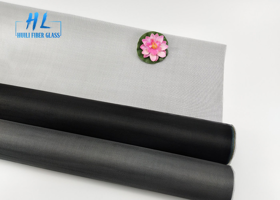 20 * 22 ตาข่ายขนาดไฟเบอร์กลาสหน้าจอทันทีแมลงตาข่ายพีวีซีเคลือบผิวการรักษา